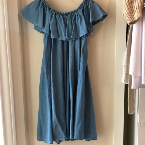 Alexa Chung for AG Denim Chambray Dress, xs - Picture 5 of 9